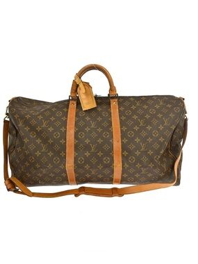 Authentic Louis Vuitton keepall 60 bandouliere travel with strap